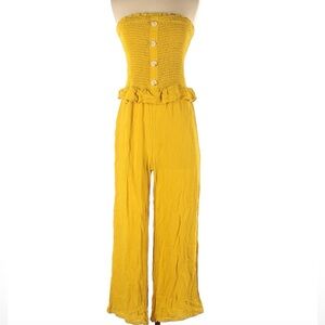 LOFT Beach strapless jumpsuit